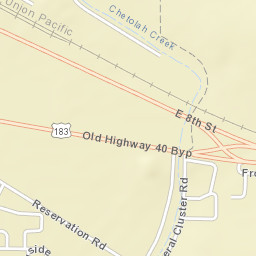 1023 Old Highway 40 Bypass, Hays, KS Street Map