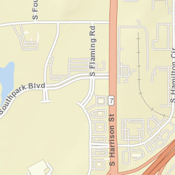 1405 South Fountain Drive, Olathe, KS Street Map