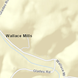 Wallace Mills Ohio Street Map