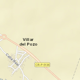 Villar del Pozo Street Map