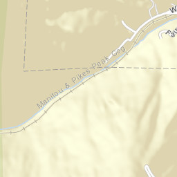 477-503 Ruxton Ave, Manitou Springs, CO Street Map