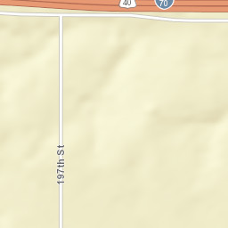 US-40 Dorrance Kansas Street Map