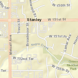 15124-15126 Glenwood Ave, Overland Park Street Map