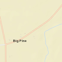 Big Pine Delaware Street Map