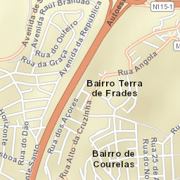 Santa Iria de Azoia Street Map