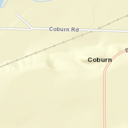 Coburn Colorado Street Map