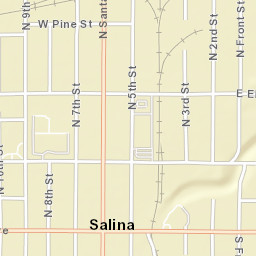 109 N 5th St Salina KS 67401 USA Street Map