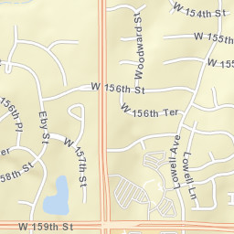 9100 W 158th St, Overland Park, KS 66221 Street Map