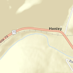 Henley Ohio Street Map