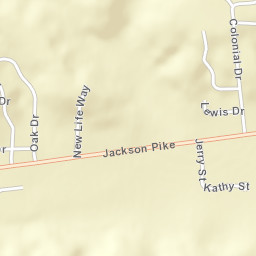 Spring Valle Estates Ohio Street Map