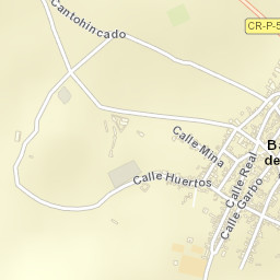 Ballesteros de Calatrava Street Map