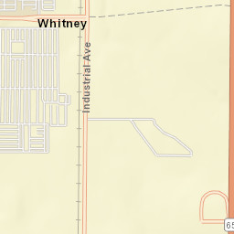 Whitney California Street Map