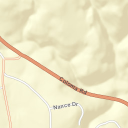 Pilot Hill California Street Map