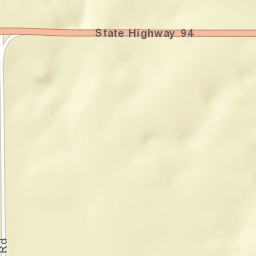 El Paso County Street Map