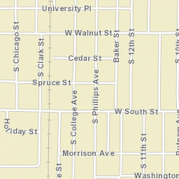 326 S Clark St Salina KS 67401 USA Street Map
