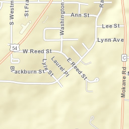 599 South Ravine Street, Fulton, MO 65251 Street Map