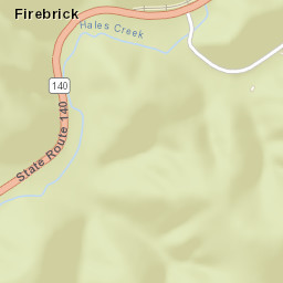 Firebrick Ohio Street Map
