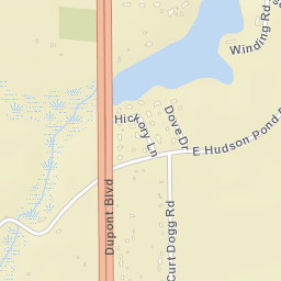 Sussex Woods Delaware Street Map