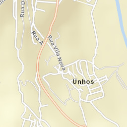 Unhos Street Map
