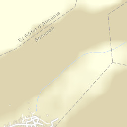 Benimeli Street Map