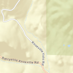 Knoxville California Street Map