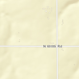 801-837 North 600 Road, Lawrence, KS Street Map