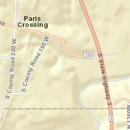 5894-5898 State Highway 250, Deputy Street Map