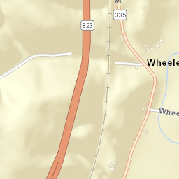 Wheelers Mill Ohio Street Map