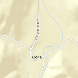 Cora Ohio Street Map