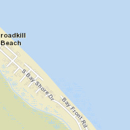 Broadkill Beach Delaware Street Map