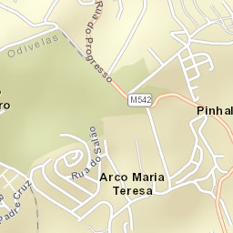 Caneças Street Map