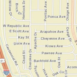 1513 Beach St Salina KS 67401 USA Street Map