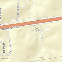 North Elkhorn, MO, America Street Map