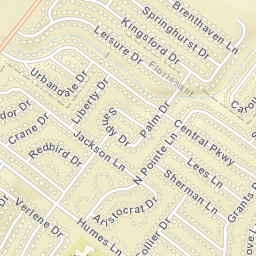 1301-1499 Humes Lane Florissant MO Street Map