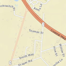 Waples Pond Acres Delaware Street Map