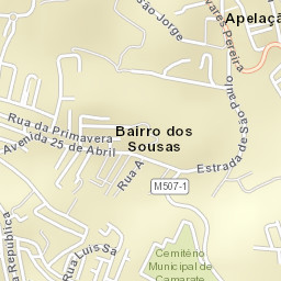 Apelação Street Map