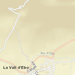 Vall de Ebo Street Map