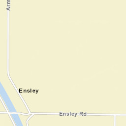Ensley California Street Map