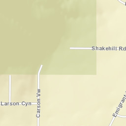 Mesa Vista California Street Map