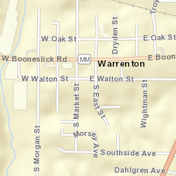 401-499 South Market, Warrenton, MO Street Map