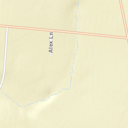 Panhandle Ohio Street Map