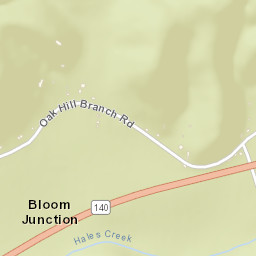 Bloom Junction Ohio Street Map