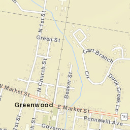 Greenwood Delaware Street Map