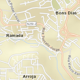 Odivelas Municipality Street Map