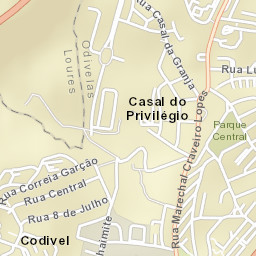 Póvoa de Santo Adrião Street Map
