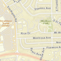 2125-2199 Mount Werner Court Colorado Springs CO Street Map