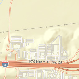 Interstate 70, St. Peters, MO 63376, USA Street Map
