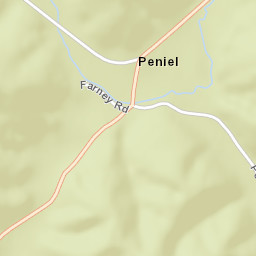 Peniel Ohio Street Map
