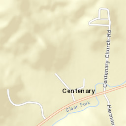 Centenary Ohio Street Map