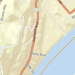 Halliday Heights Ohio Street Map